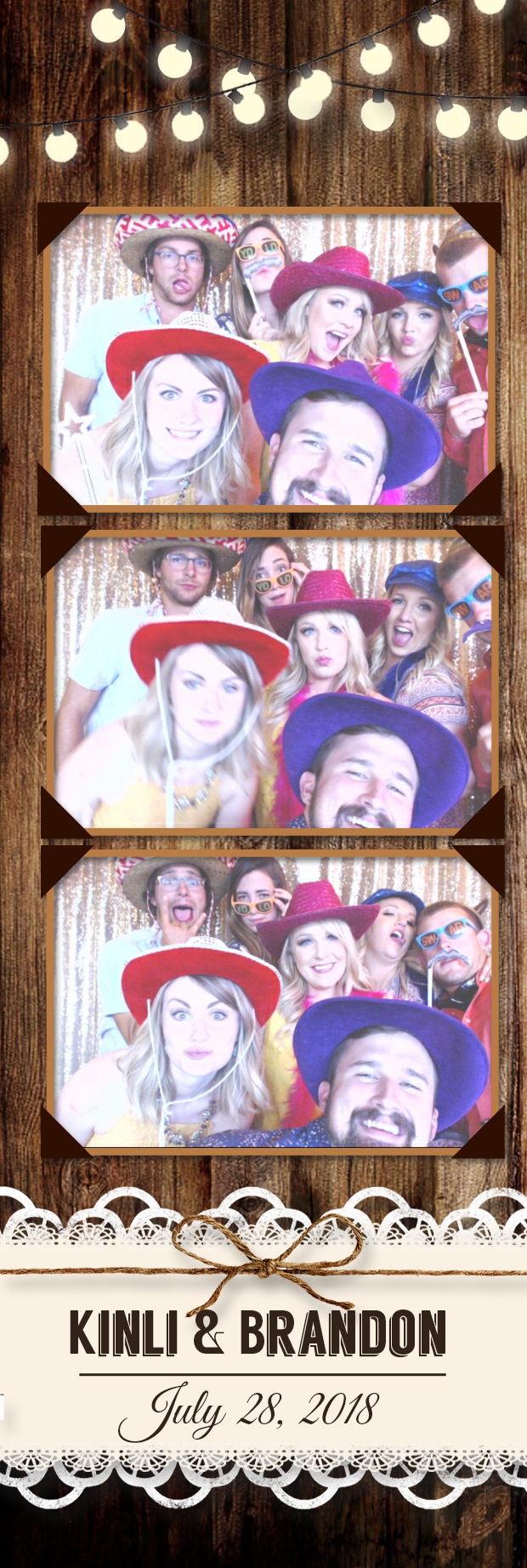 Kinli and Brandon's Wedding | View more photos from the event at gallery.photoboothbillings.com/u/PhotoBoothBillings/Kinli-and-Brandons-Wedding